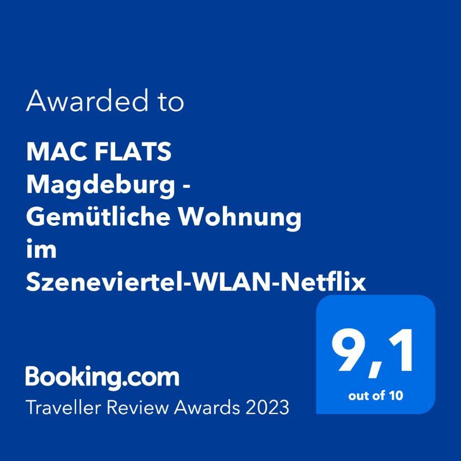 Blue Chili 06 - Gemuetliche Wohnung Im Szeneviertel-Wlan-Netflix Magdeburk Exteriér fotografie